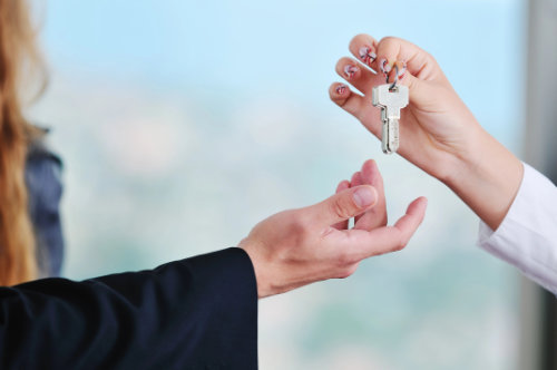 Rückgabe der Wohnung Schlüsselübergabe
