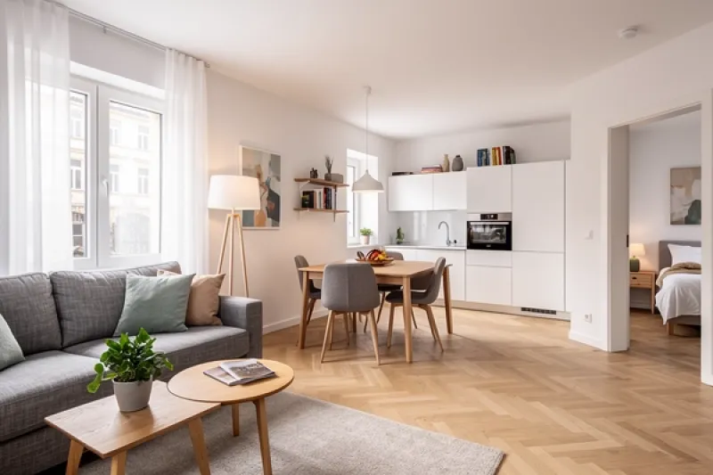 möblierte Wohnung