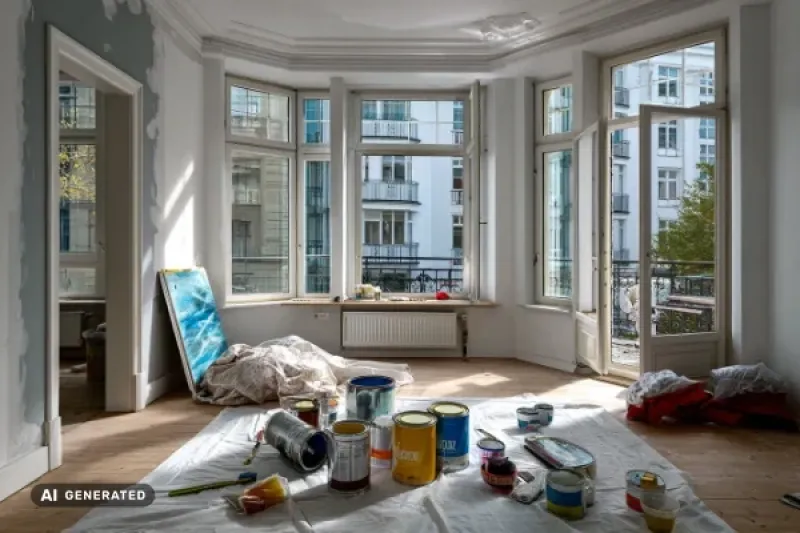 Wohnung im Renovierungszustand
