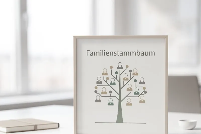Familienstammbaum, Symbolbild
