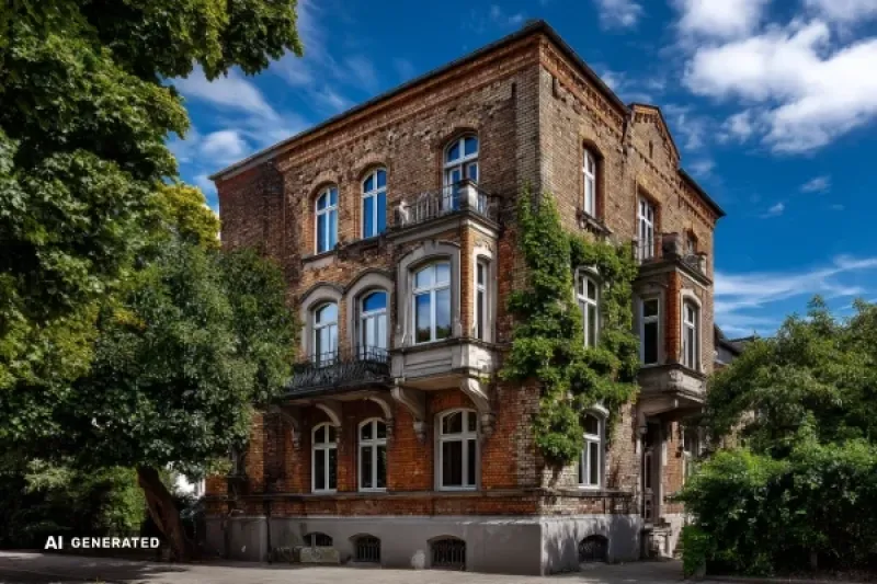 Altes Mehrfamilienhaus mit Souterrain-Wohnung